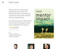 Tablet Screenshot of mentorimpact.com